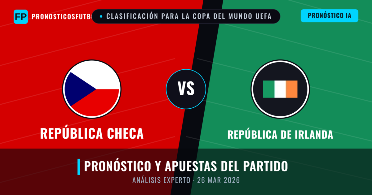 República Checa vs República de Irlanda — pronóstico y previa del partido