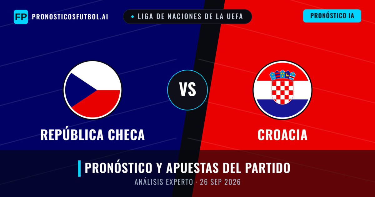 República Checa vs Croacia — pronóstico y previa del partido