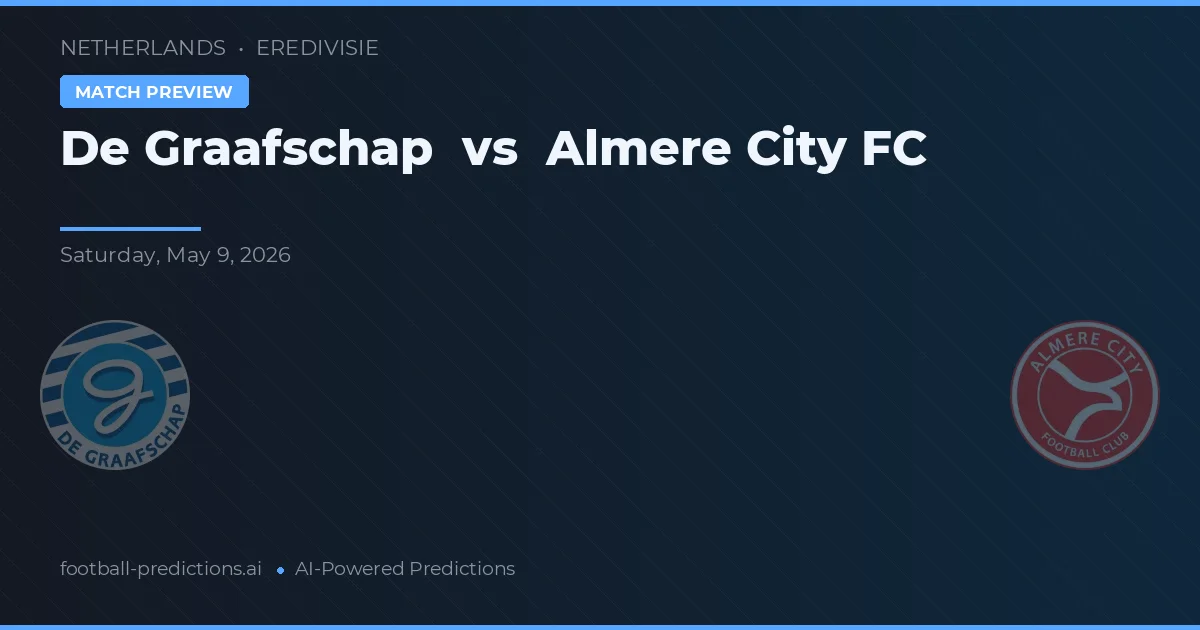 De Graafschap vs Almere City — pronóstico y previa del partido