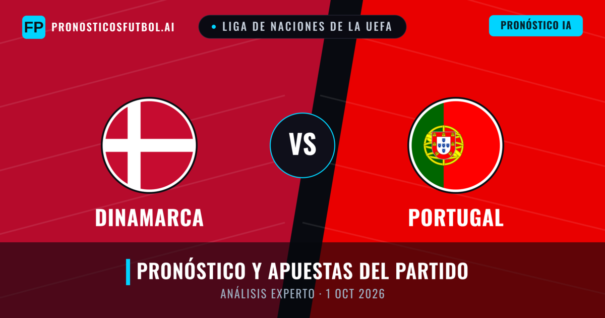 Dinamarca vs Portugal — pronóstico y previa del partido