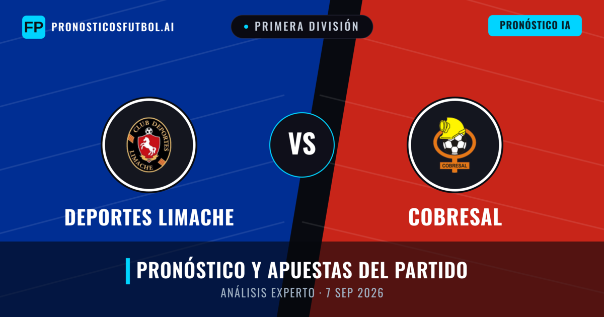 Deportes Limache vs Cobresal — pronóstico y previa del partido