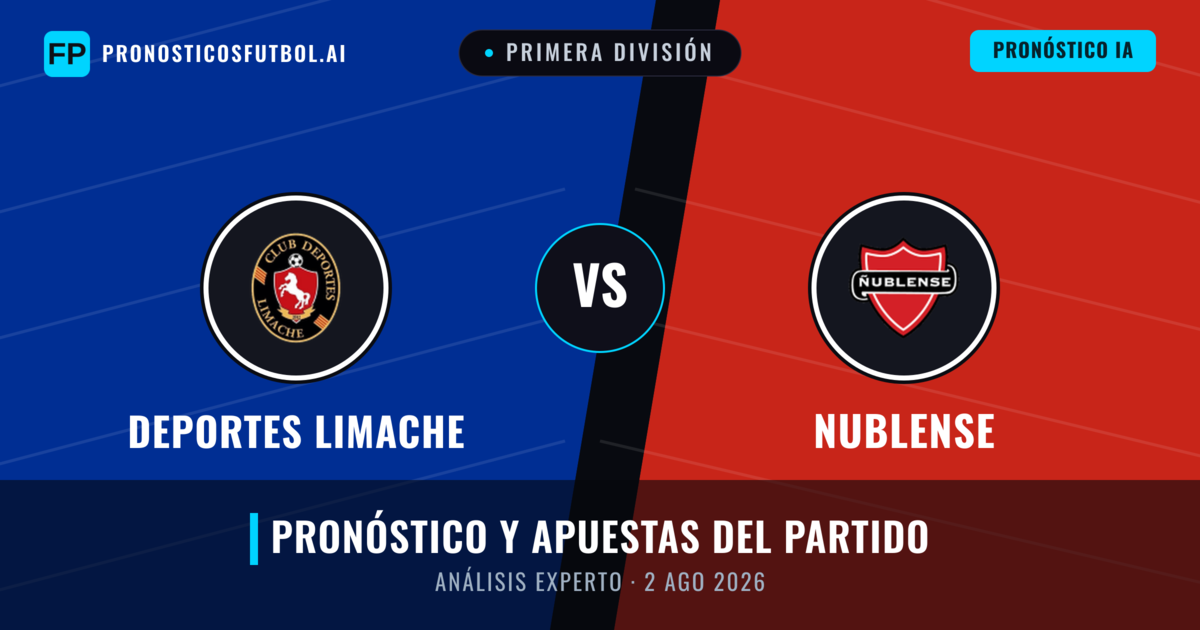 Deportes Limache vs Nublense — pronóstico y previa del partido