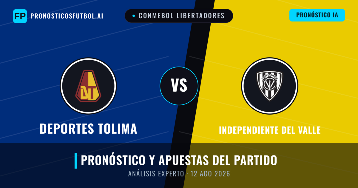 Deportes Tolima vs Independiente del Valle — pronóstico y previa del partido