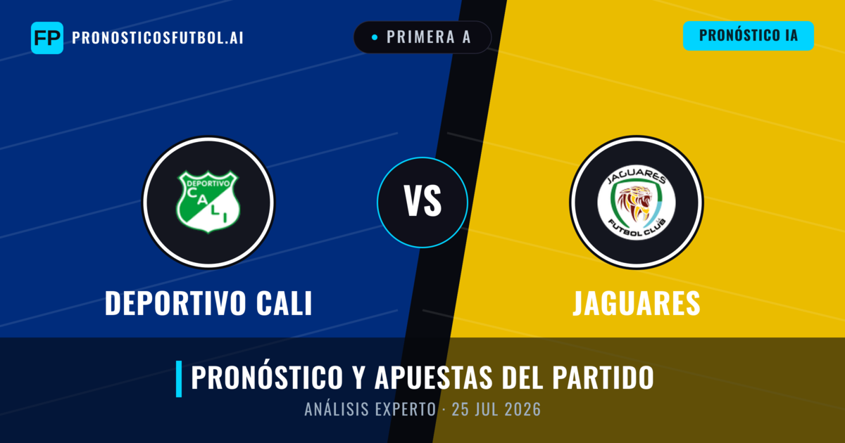 Deportivo Cali vs Jaguares — pronóstico y previa del partido
