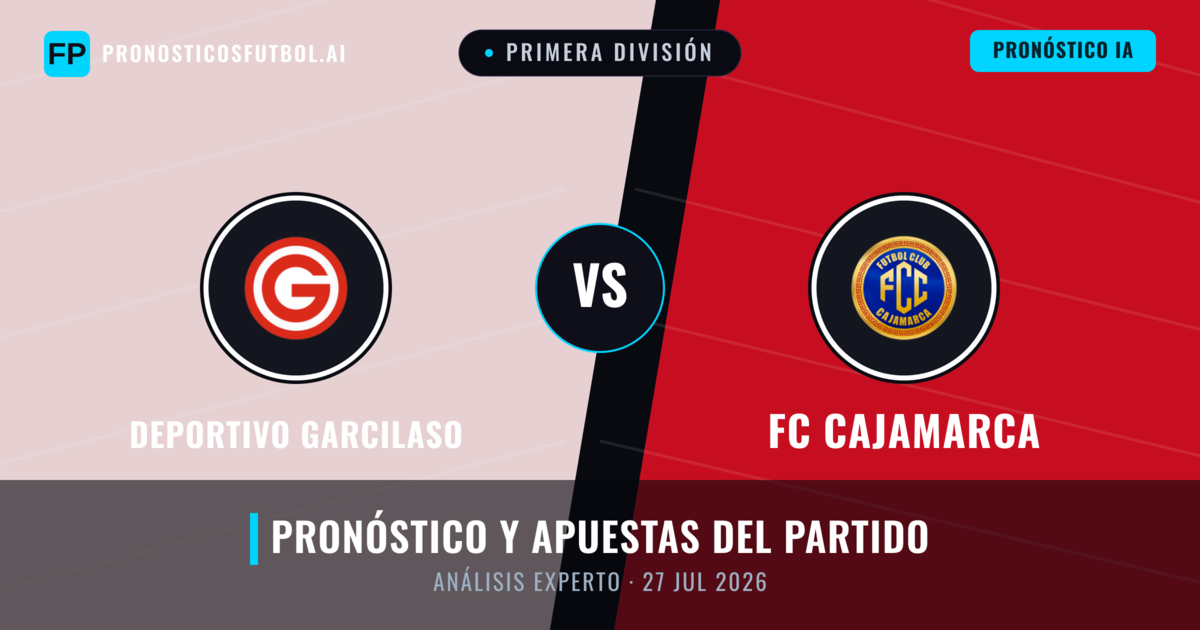 Deportivo Garcilaso vs FC Cajamarca — pronóstico y previa del partido