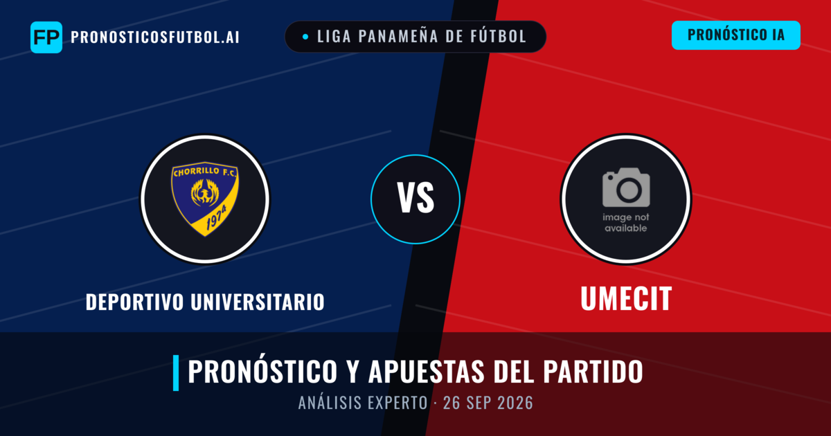 Deportivo Universitario vs UMECIT — pronóstico y previa del partido
