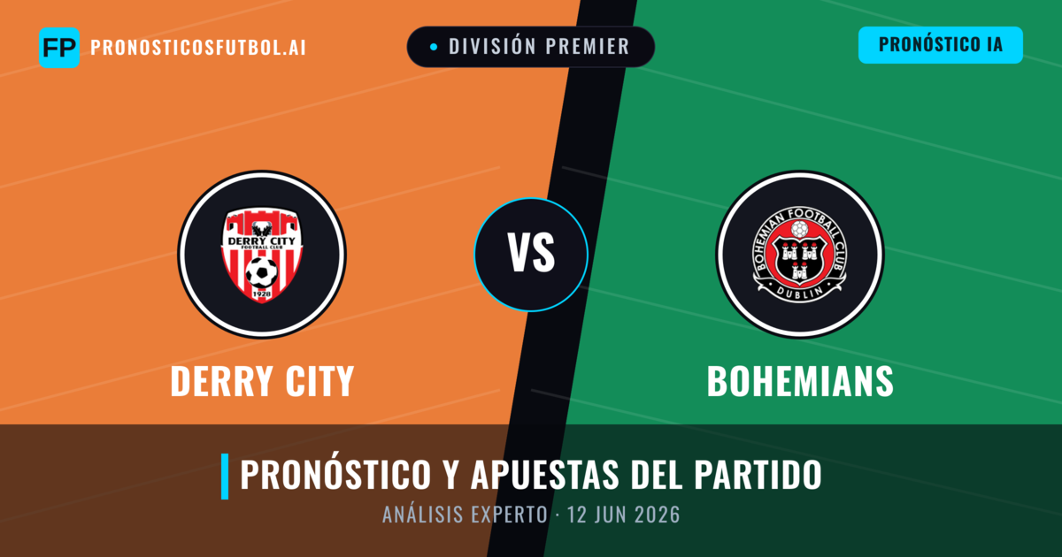 Derry City vs Bohemians — pronóstico y previa del partido
