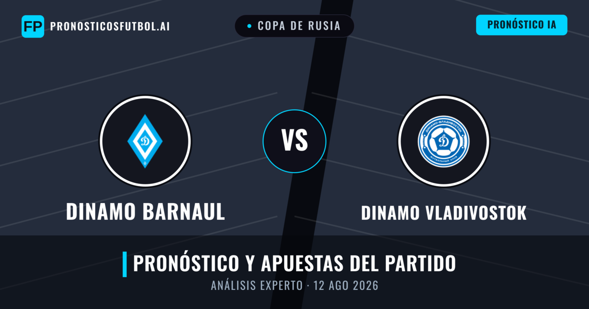Dinamo Barnaul vs Dinamo Vladivostok — pronóstico y previa del partido