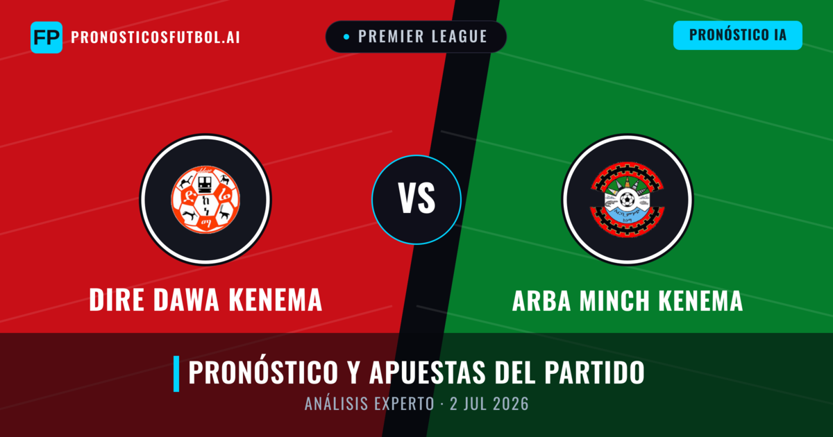 Dire Dawa Kenema vs Arba Minch Kenema — pronóstico y previa del partido