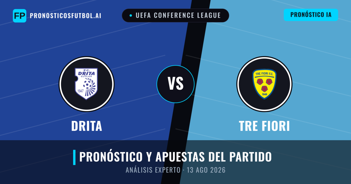 Drita vs Tre Fiori — pronóstico y previa del partido