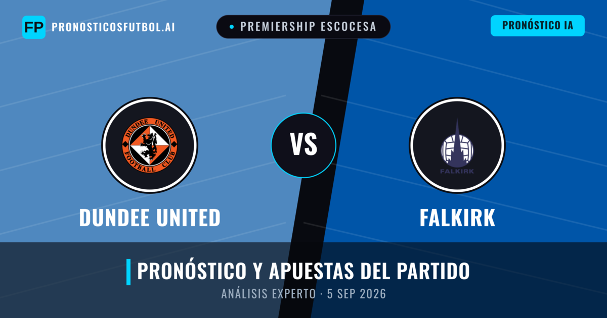 Dundee United vs Falkirk — pronóstico y previa del partido