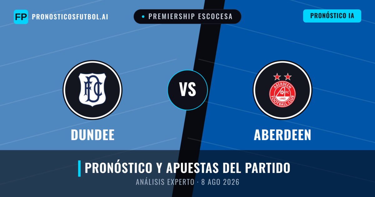 Dundee vs Aberdeen — pronóstico y previa del partido
