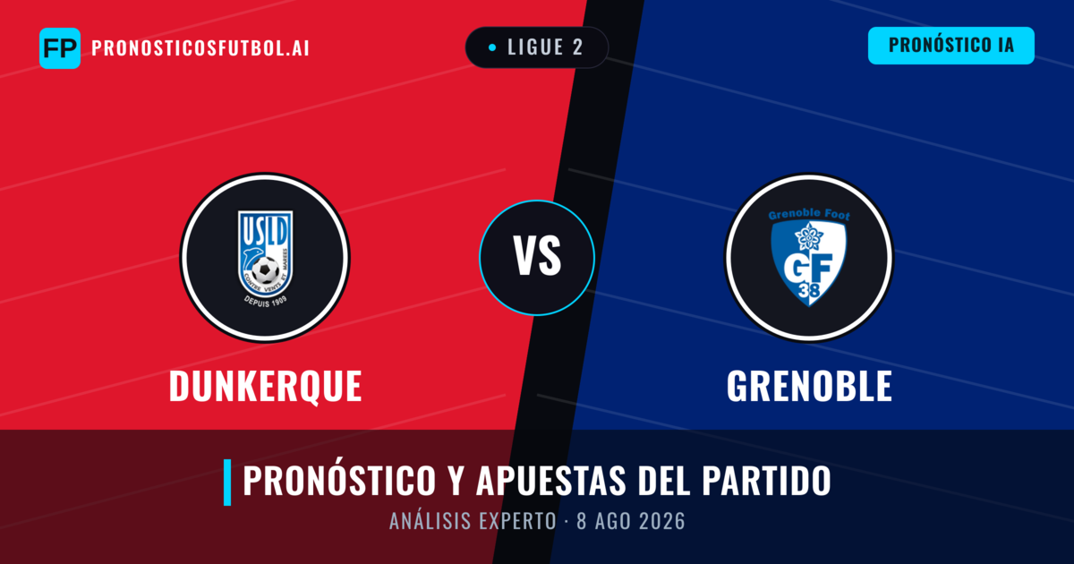 Dunkerque vs Grenoble — pronóstico y previa del partido