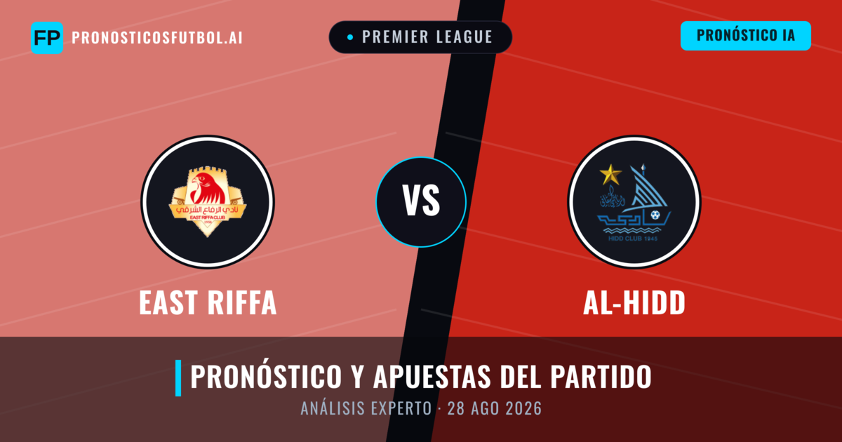 East Riffa vs Al-Hidd — pronóstico y previa del partido