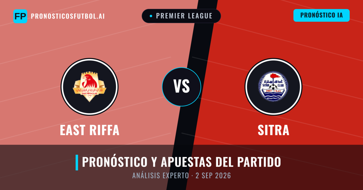 East Riffa vs Sitra — pronóstico y previa del partido