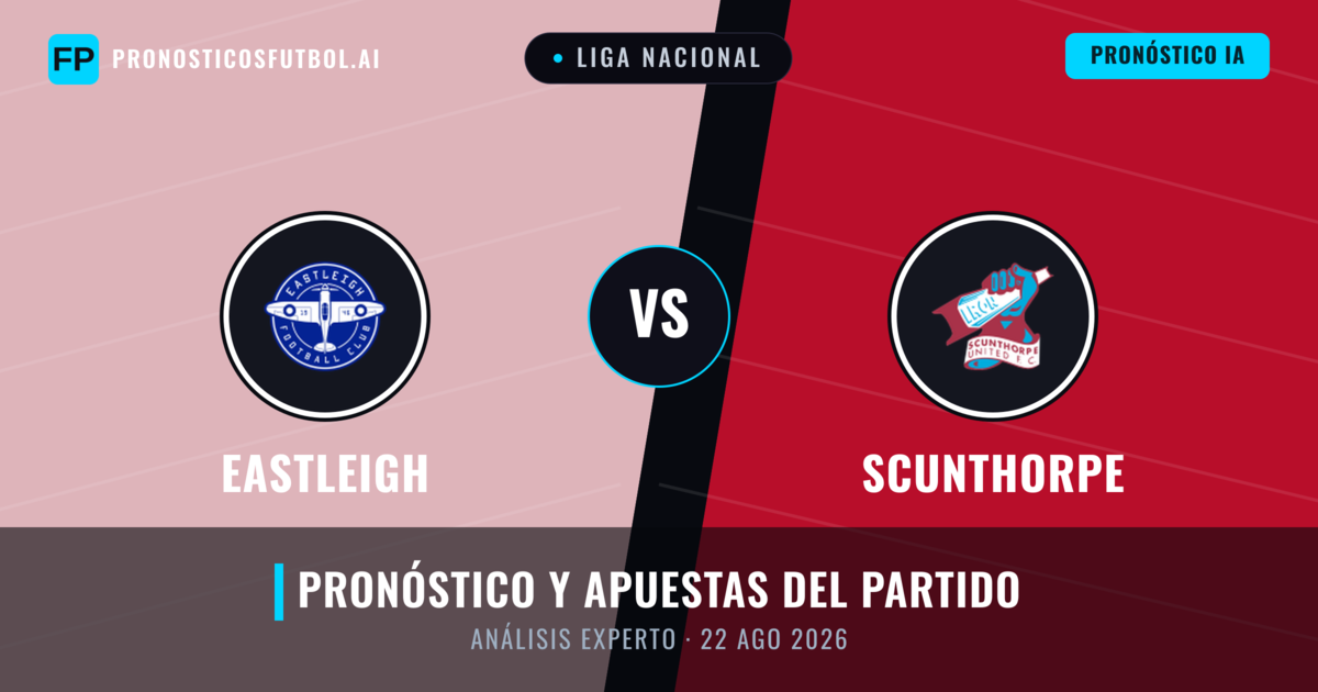 Eastleigh vs Scunthorpe — pronóstico y previa del partido