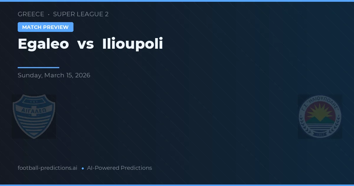 Egaleo vs Estrela — pronóstico y previa del partido