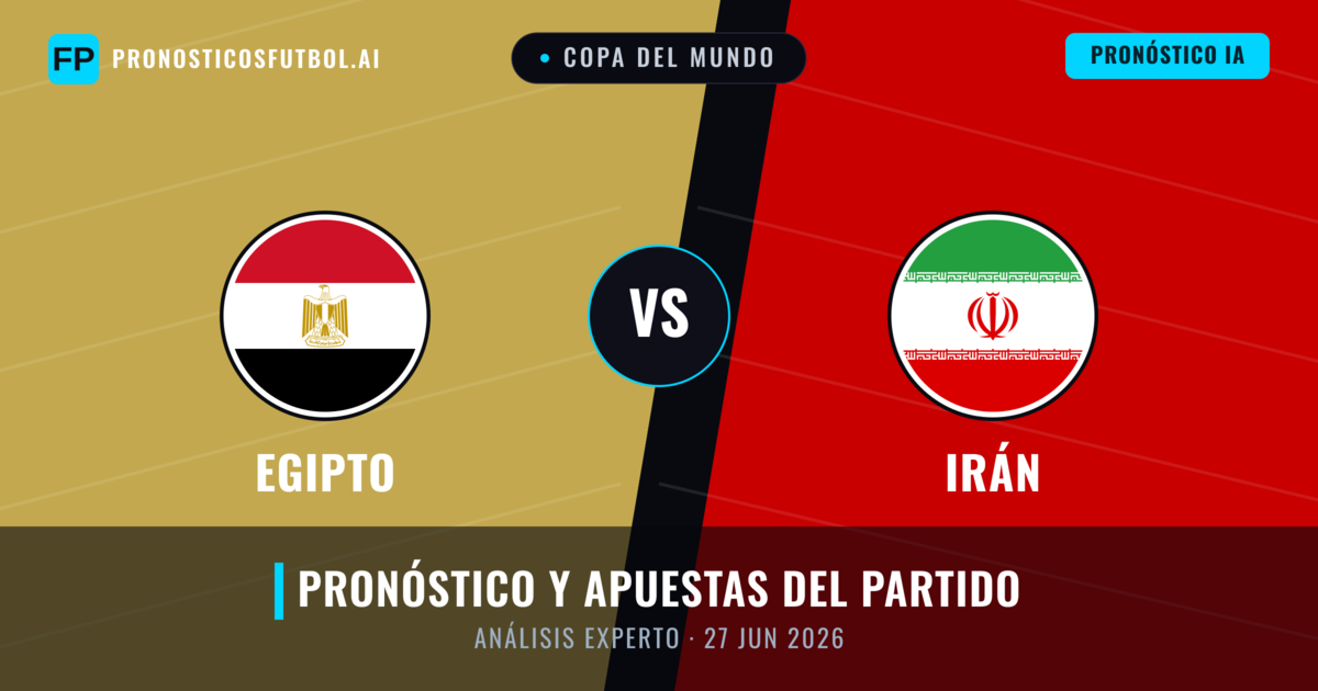 Egipto vs Irán — pronóstico y previa del partido