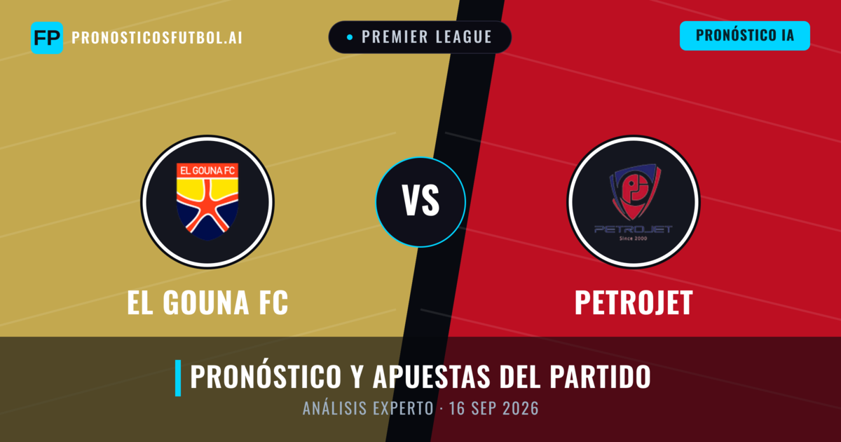 El Gouna FC vs Petrojet — pronóstico y previa del partido