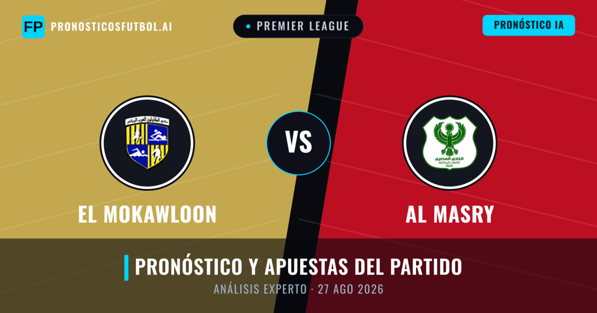 El Mokawloon vs Al Masry — pronóstico y previa del partido