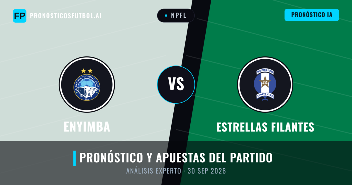 Enyimba vs Estrellas Filantes — pronóstico y previa del partido