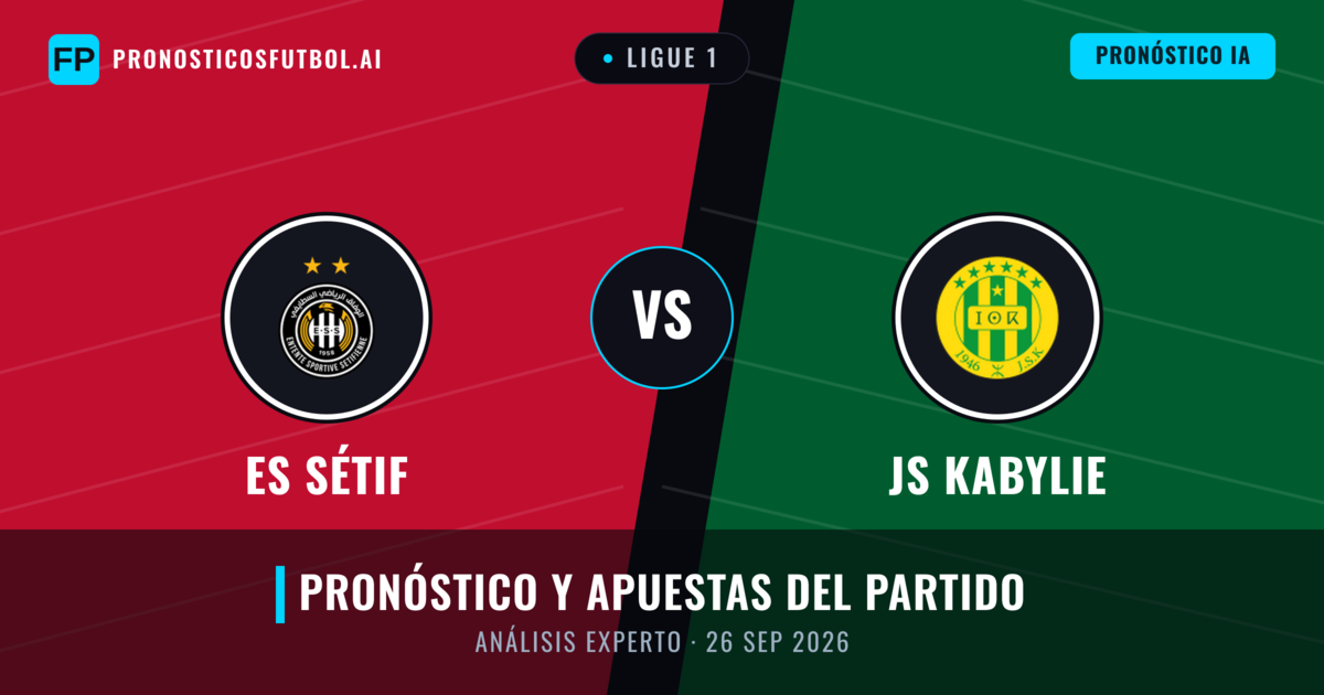 ES Sétif vs JS Kabylie — pronóstico y previa del partido