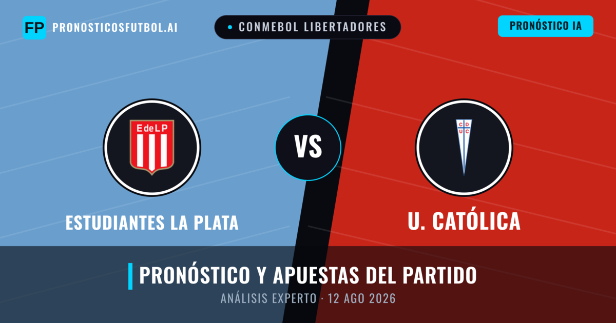 Estudiantes La Plata vs U. Católica — pronóstico y previa del partido