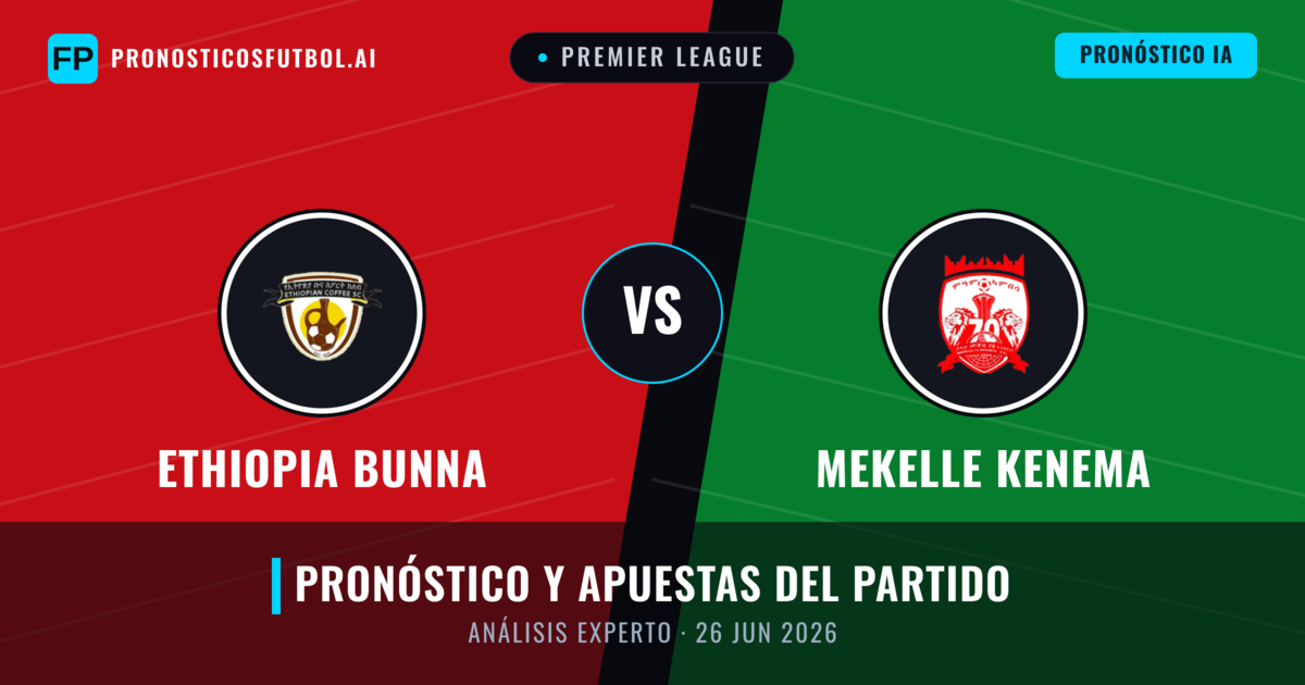 Ethiopia Bunna vs Mekelle Kenema — pronóstico y previa del partido