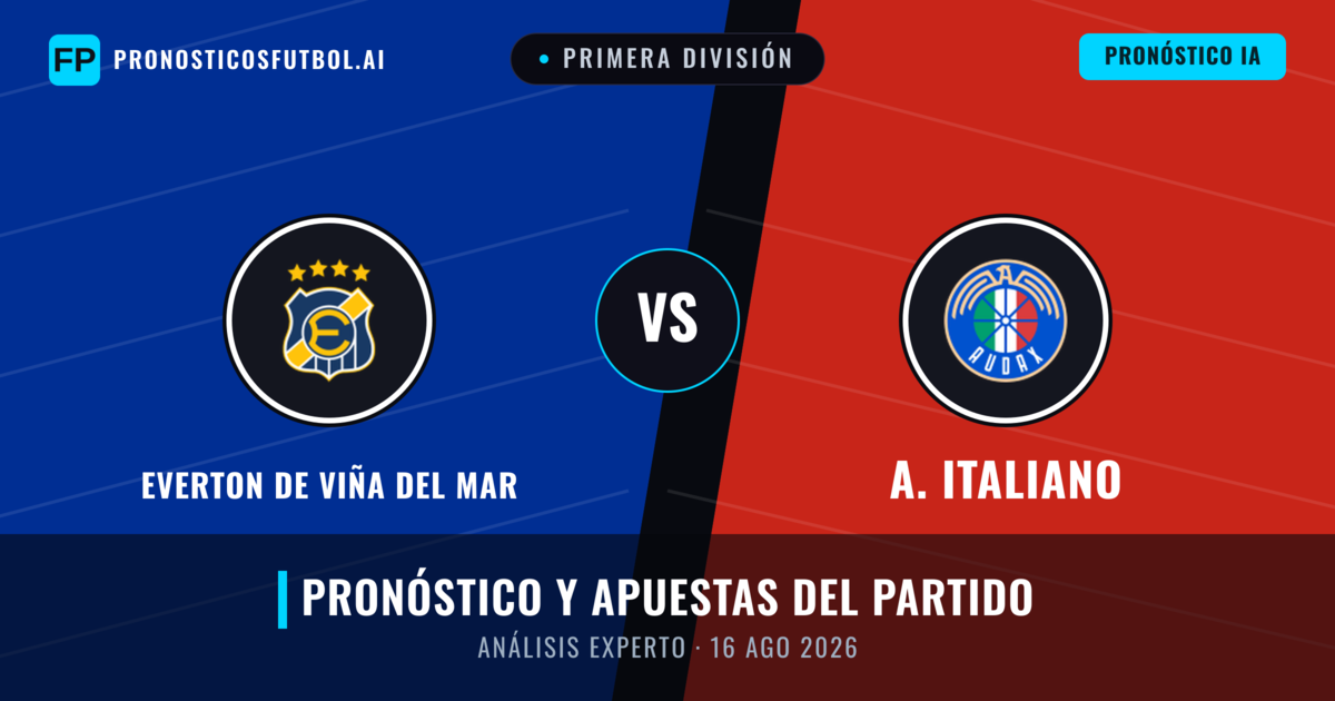 Everton de Viña del Mar vs A. Italiano — pronóstico y previa del partido