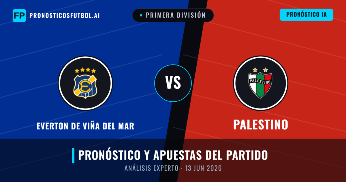 Everton de Viña del Mar vs Palestino — pronóstico y previa del partido