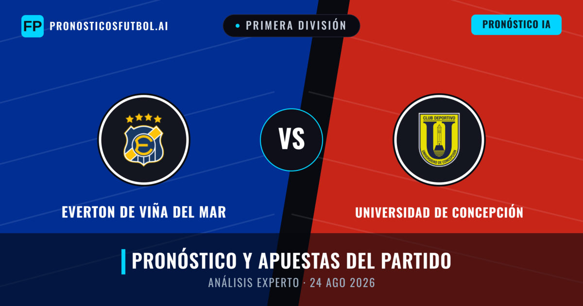 Everton de Viña del Mar vs Universidad de Concepción — pronóstico y previa del partido