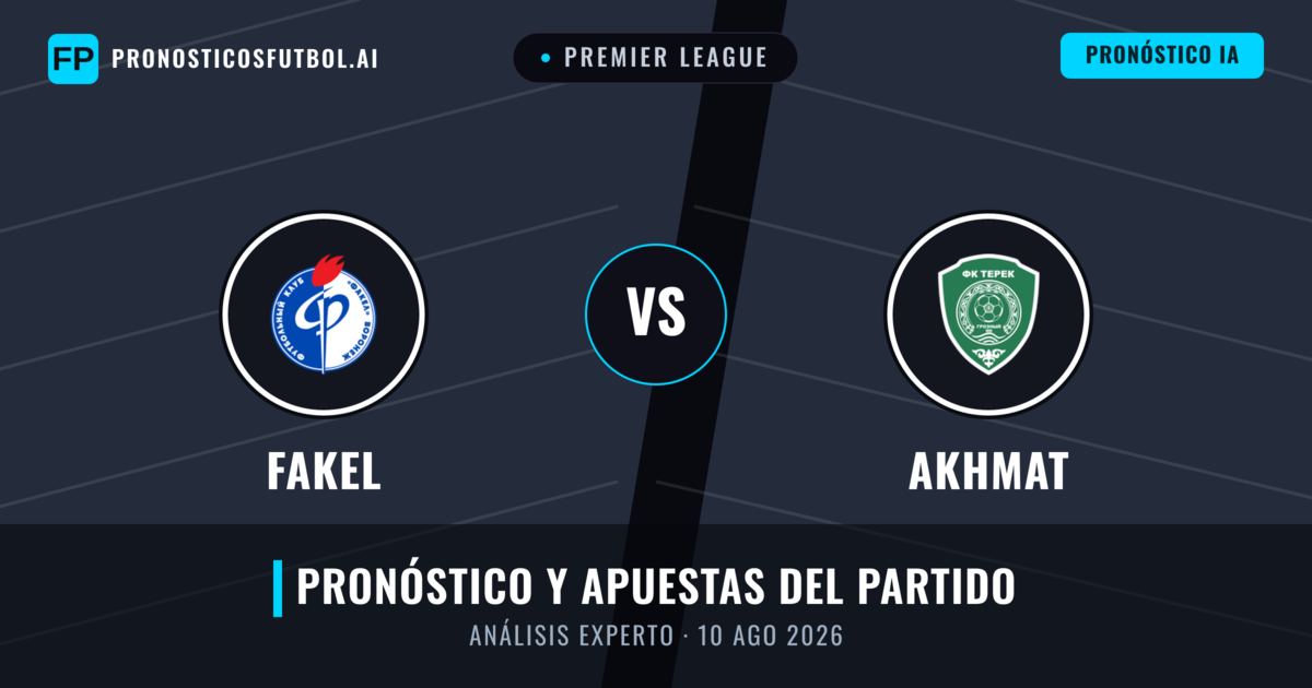 Fakel vs Akhmat — pronóstico y previa del partido