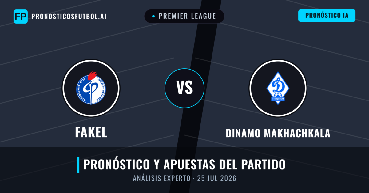 Fakel vs Dinamo Makhachkala — pronóstico y previa del partido