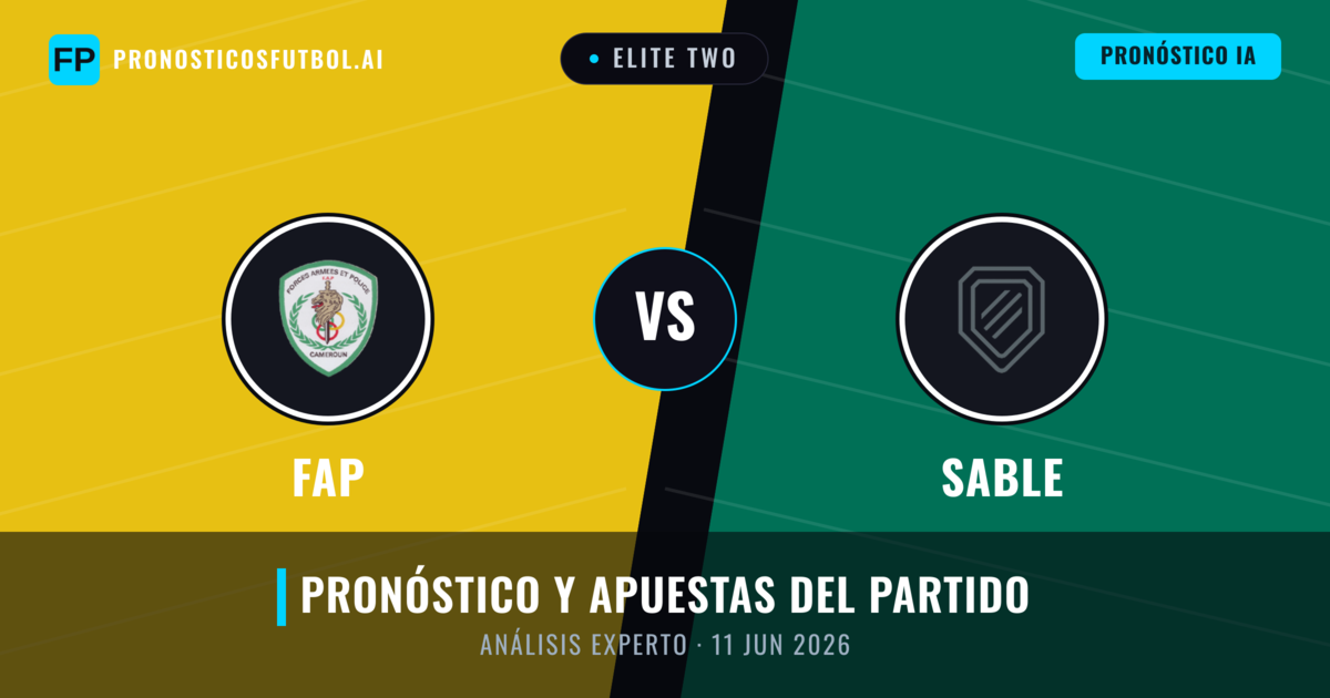 FAP vs Sable — pronóstico y previa del partido