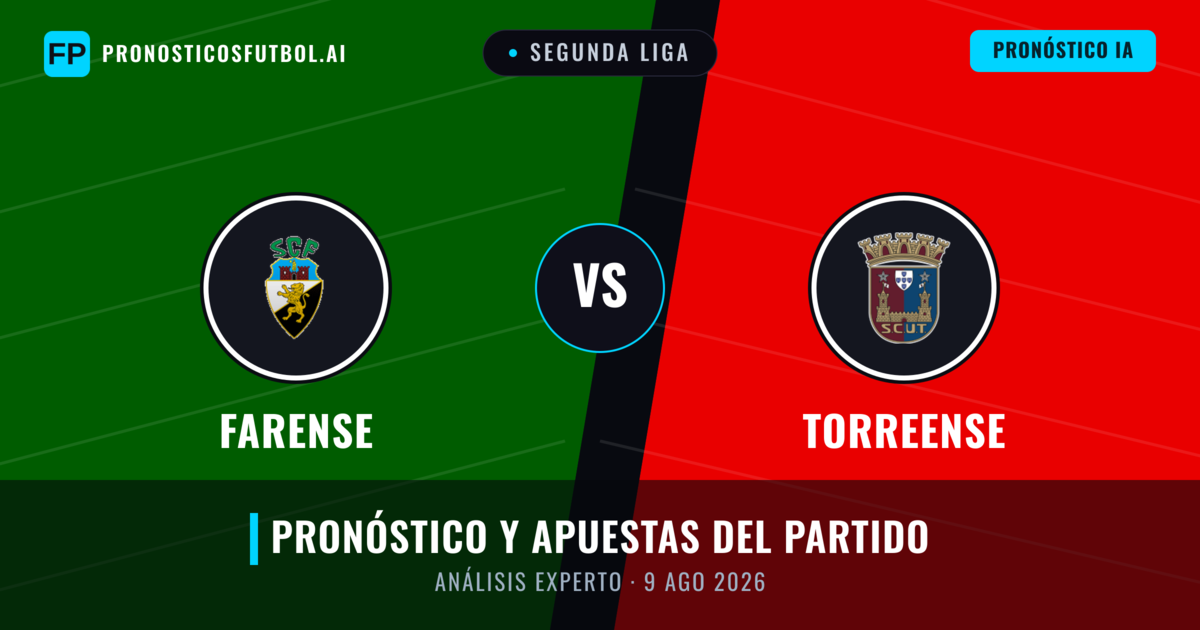 Farense vs Torreense — pronóstico y previa del partido