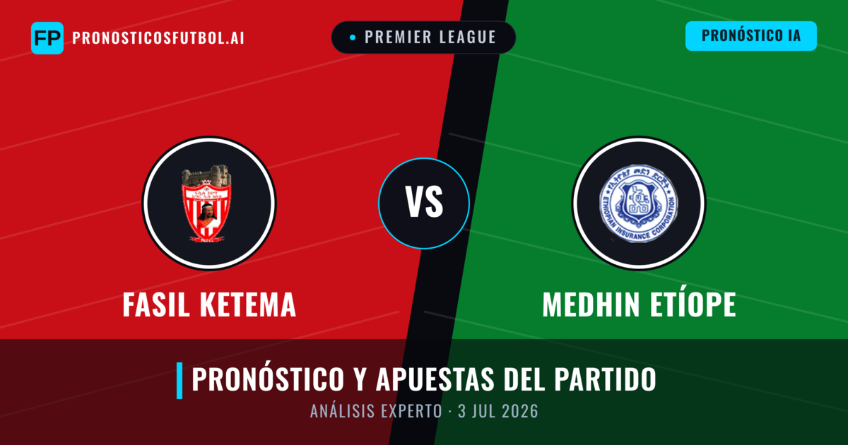 Fasil Ketema vs Medhin Etíope — pronóstico y previa del partido