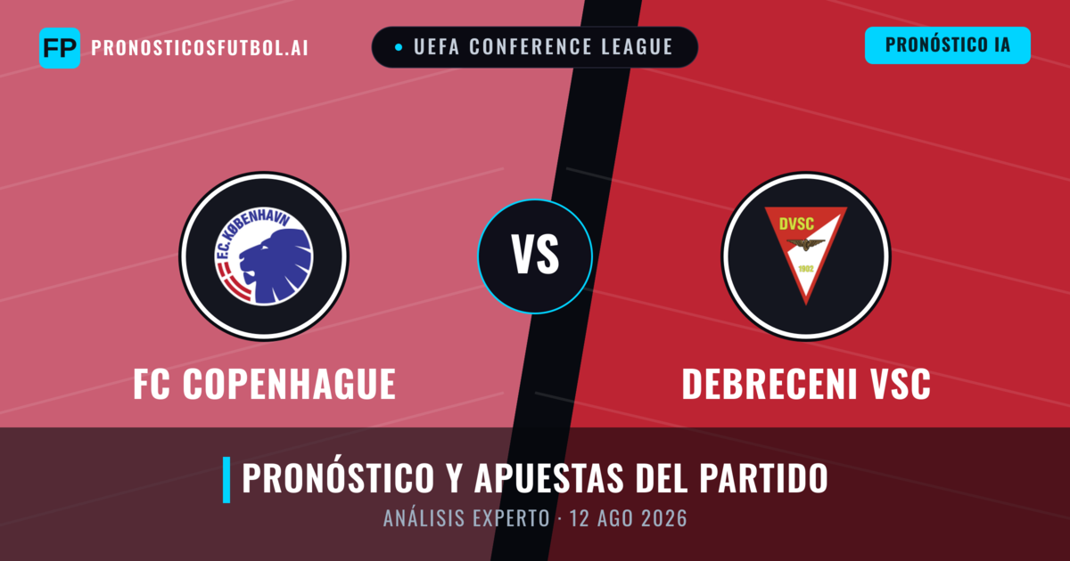 FC Copenhague vs Debreceni VSC — pronóstico y previa del partido