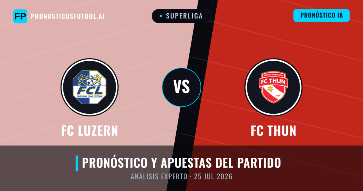 FC Luzern vs FC Thun — pronóstico y previa del partido