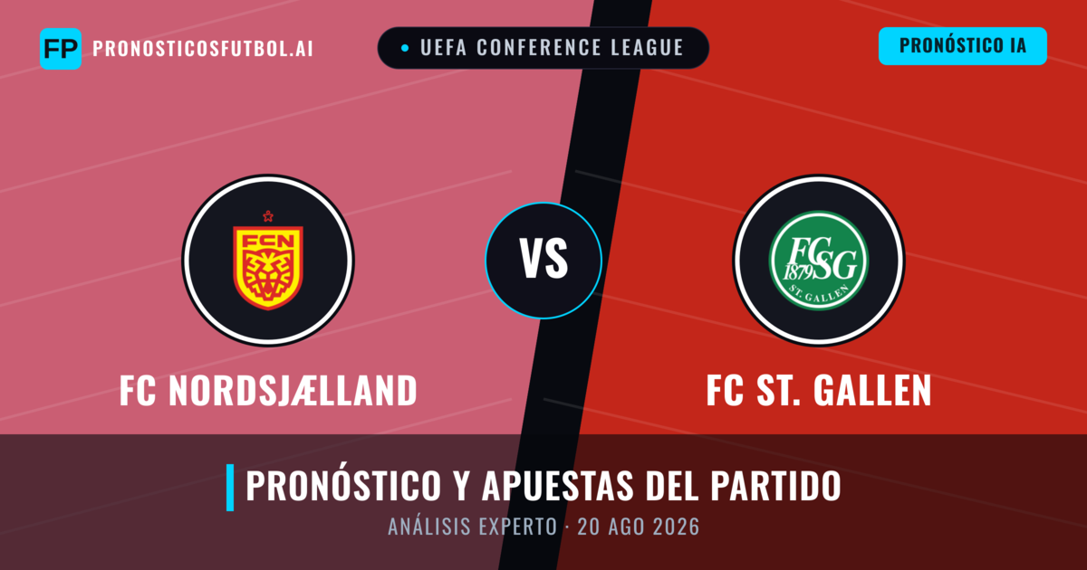 FC Nordsjælland vs FC St. Gallen — pronóstico y previa del partido