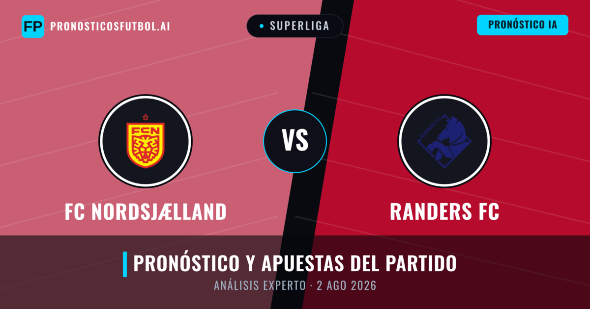 FC Nordsjælland vs Randers FC — pronóstico y previa del partido