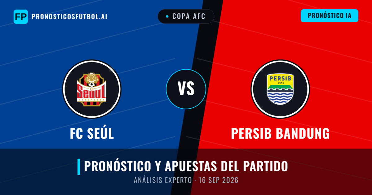 FC Seúl vs Persib Bandung — pronóstico y previa del partido