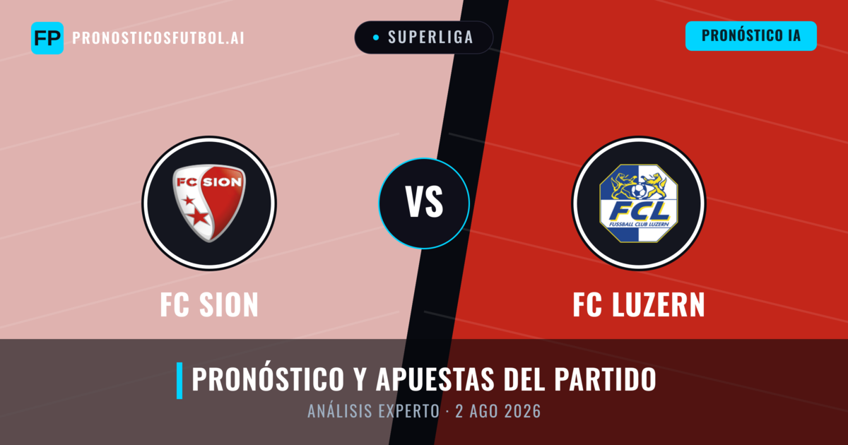 FC Sion vs FC Luzern — pronóstico y previa del partido