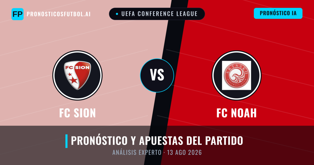 FC Sion vs FC Noah — pronóstico y previa del partido