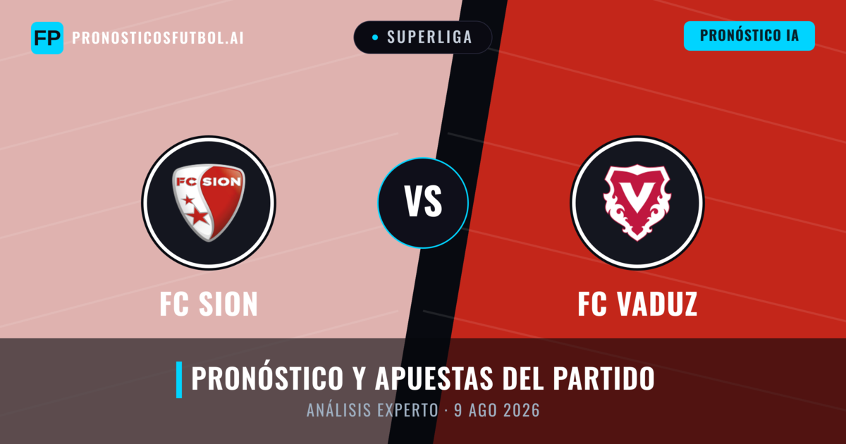 FC Sion vs FC Vaduz — pronóstico y previa del partido