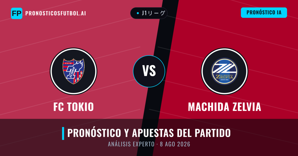 FC Tokio vs Machida Zelvia — pronóstico y previa del partido