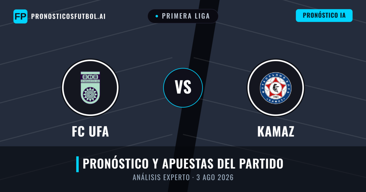 FC UFA vs KAMAZ — pronóstico y previa del partido