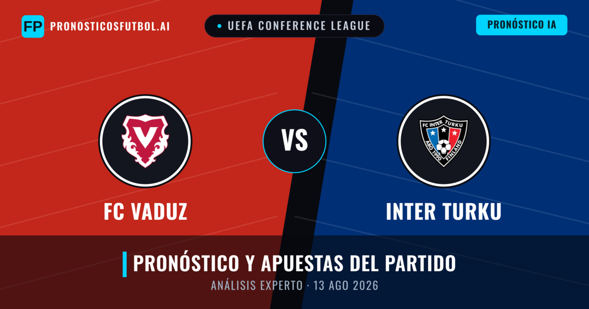 FC Vaduz vs Inter Turku — pronóstico y previa del partido