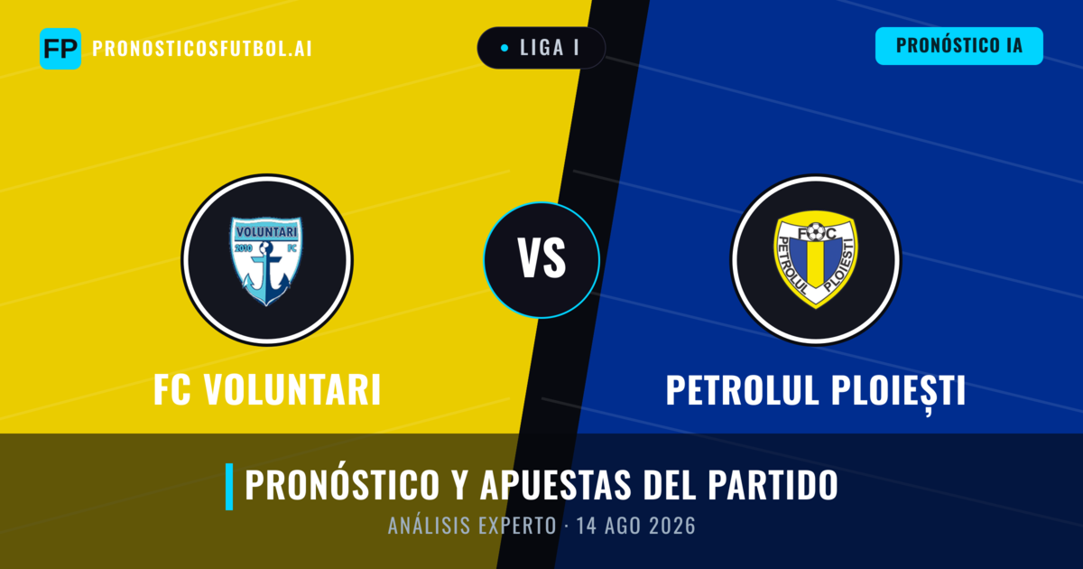 FC Voluntari vs Petrolul Ploiești — pronóstico y previa del partido