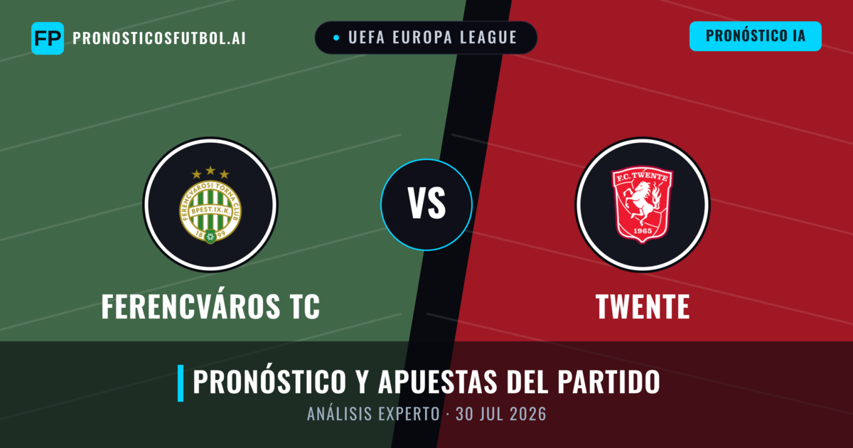 Ferencváros TC vs Twente — pronóstico y previa del partido