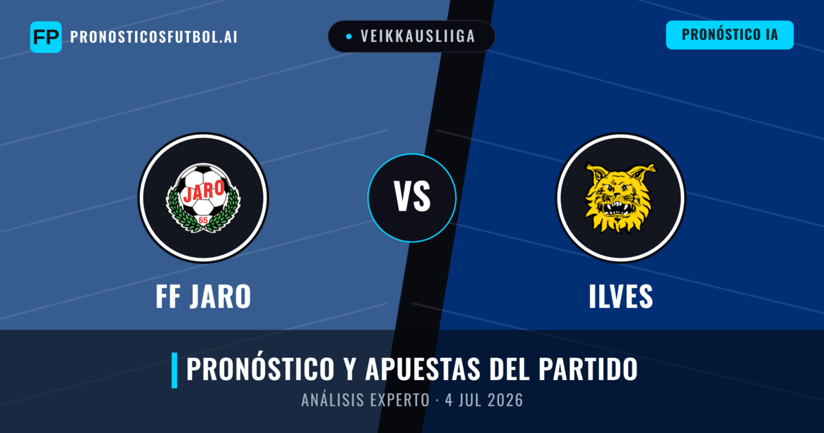 FF Jaro vs Ilves — pronóstico y previa del partido